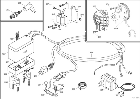 KIT CABLES MINI 60cc