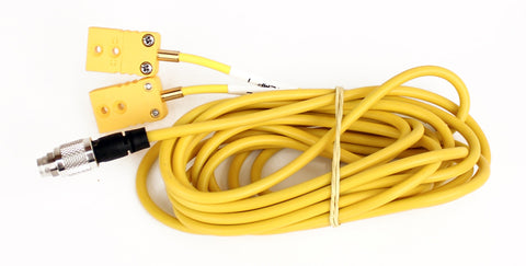 Mychron 10 Foot Long 2T Double Yellow Patch Cable
