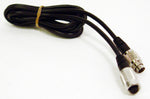 Mychron 4, 5 Black Extension Cable, Both Metal Screw On Ends