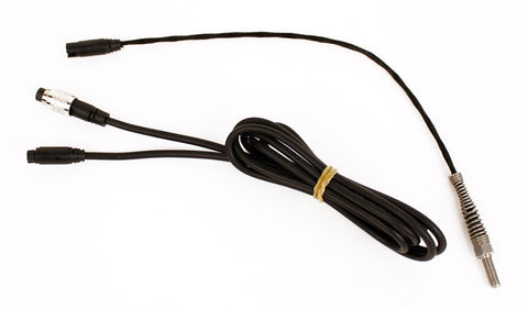 Mychron 6mm (Rok) Water Temp BLACK Sensor with Patch Cable, Two Piece